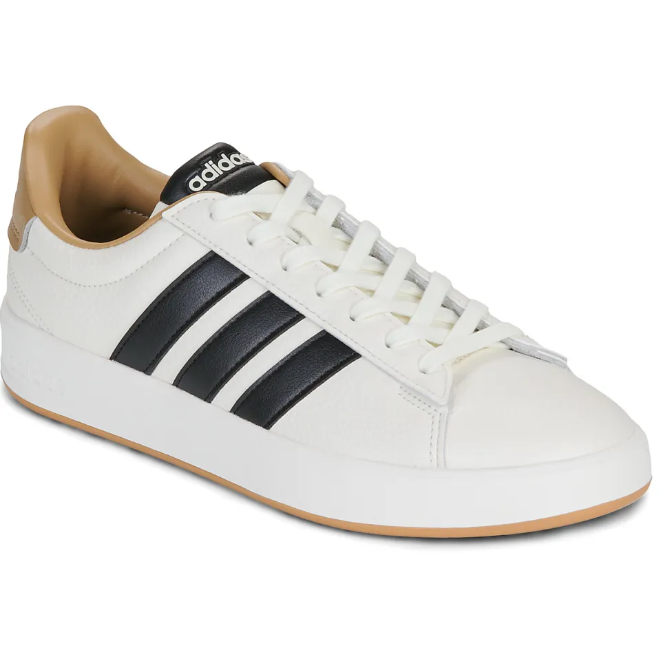 Adidas Sportswear Grand Court 3.0 imitatieleren sneakers - ecru/zand, foto 2