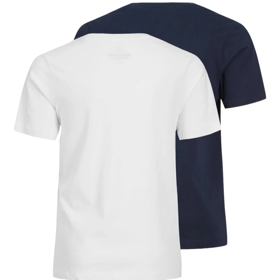 Jack & Jones Junior logo T-shirt wit, foto 4