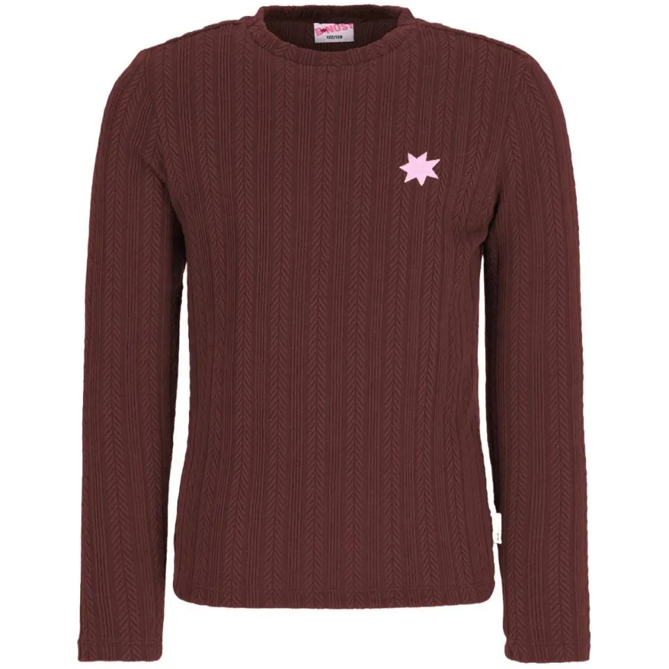 B.Nosy Talli longsleeve donkerbruin, foto 2