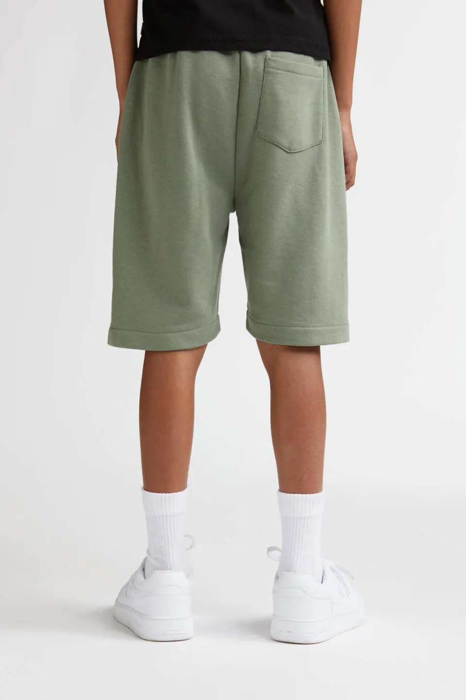 Petrol Industries regular sweatshort saliegroen, foto 4
