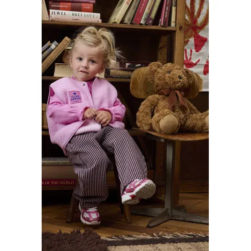 Z8 mini baggy broek Nisrine donkerrood/roze, foto 4