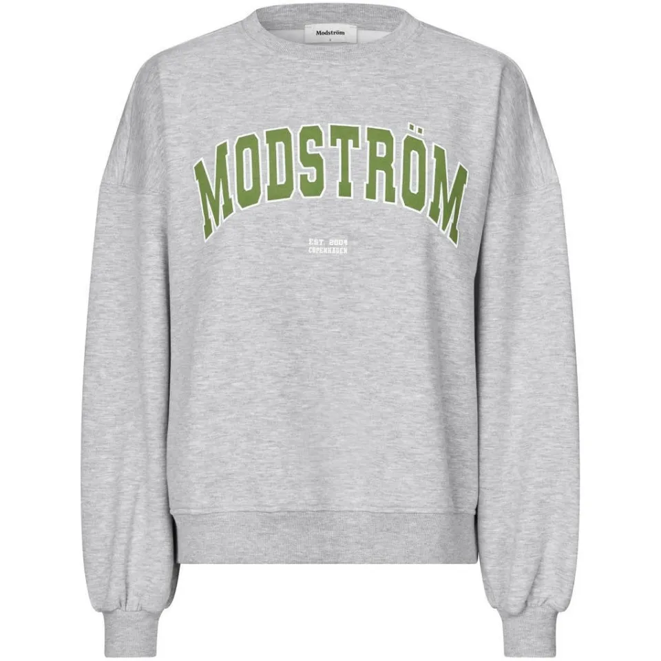 Modström sweater met tekstprint - grijs, foto 2