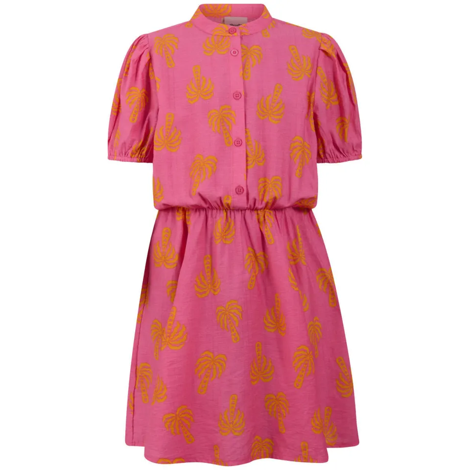 Shoeby Palm Wave blousejurk roze, foto 2