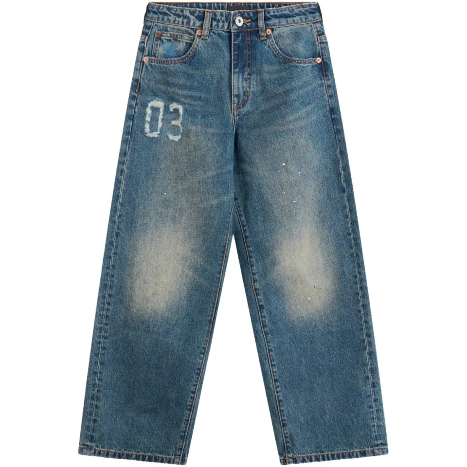 Shoeby baggy jeans - donkerblauw, foto 2