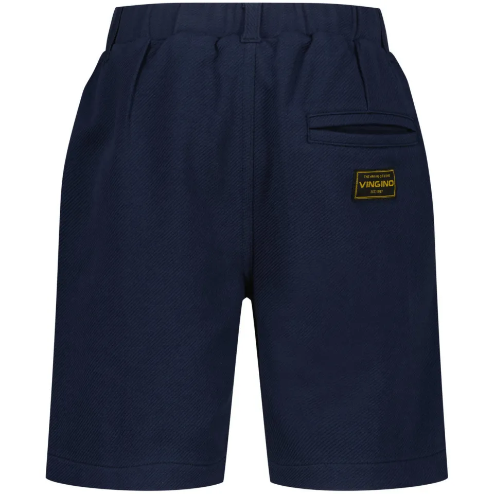 Vingino relaxed chino short donkerblauw, foto 2