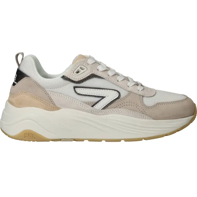Hub Glide S43 lage sneakers gebroken wit