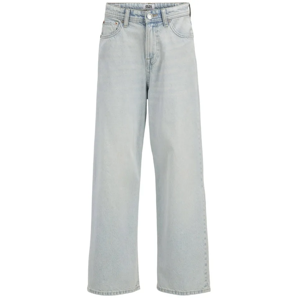 Jack & Jones JUNIOR high waist extra baggy fit jeans light blue denim, foto 2