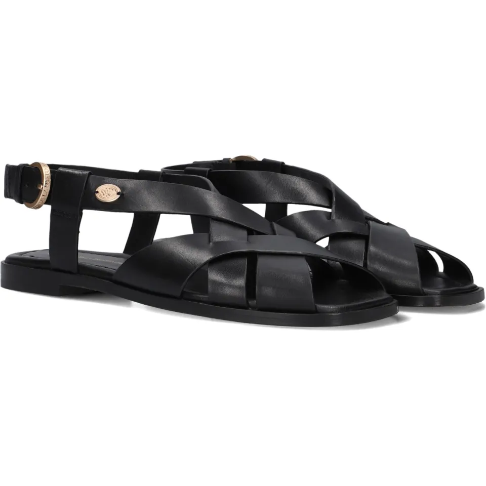 Fred de la Bretoniere Sandalen Gitel Cross Zwart, foto 2
