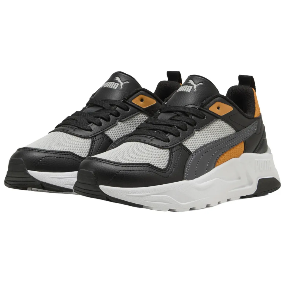 Puma Trinity 2 LT sneakers grijs oranje, foto 5
