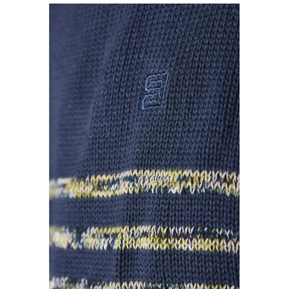 Babista katoenen regular fit gestreepte trui Plus Size - donkerblauw, foto 5
