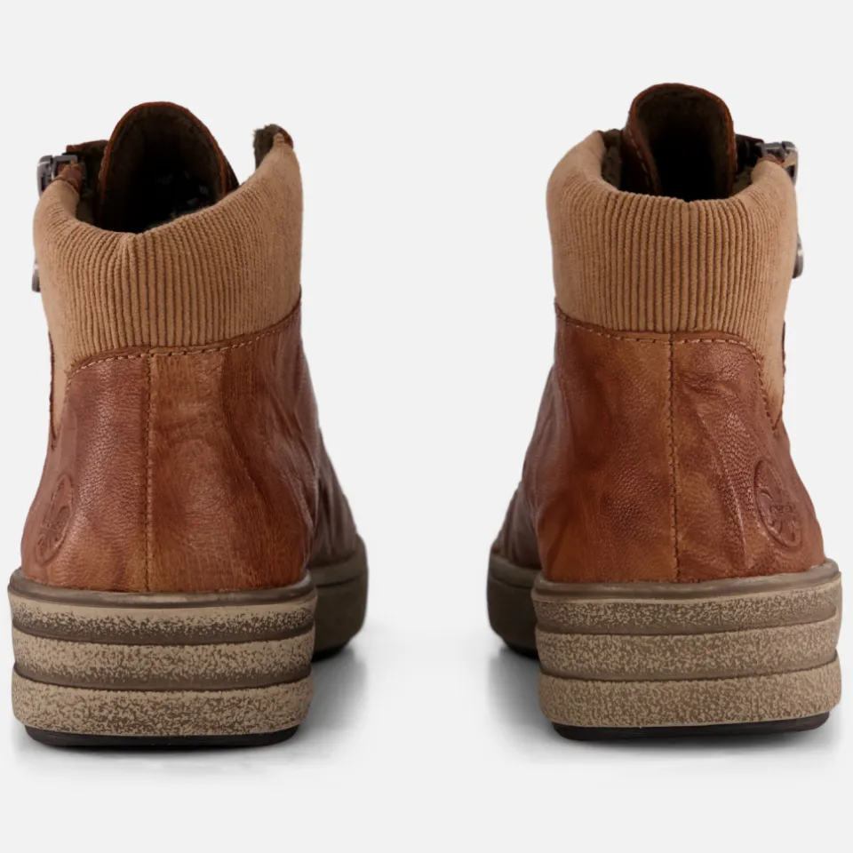 Rieker veterboots cognac, foto 6