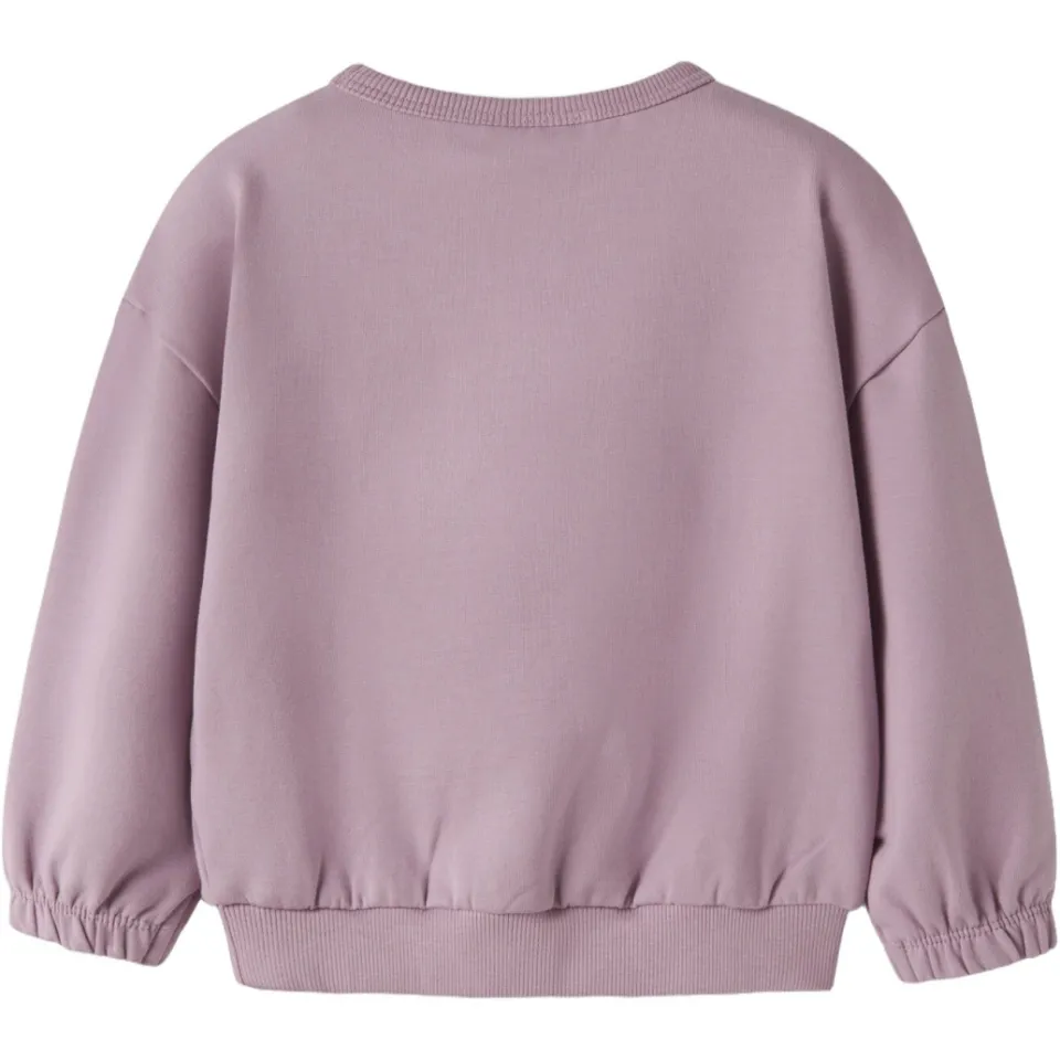 NAME IT MINI sweater met print - roze, foto 2