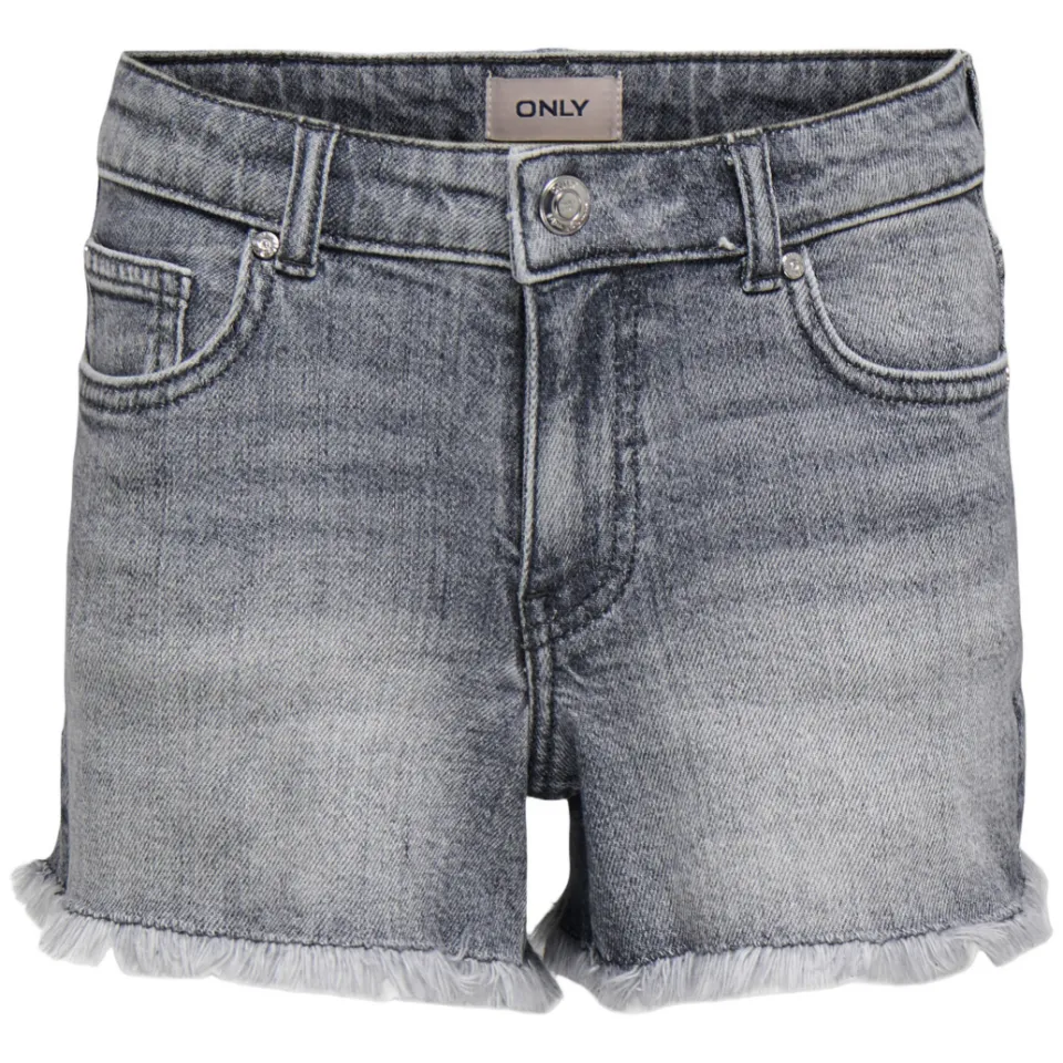 Only KIDS GIRL jeansshort medium grey denim, foto 2