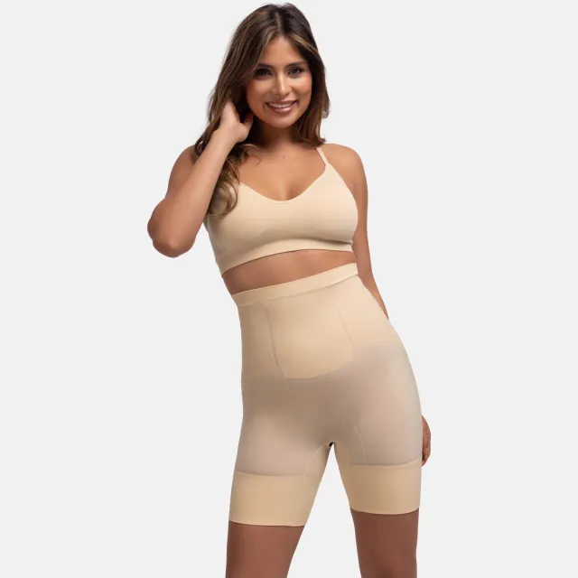 Dorina high waist corrigerende short Absolute Sculpt beige, foto 5
