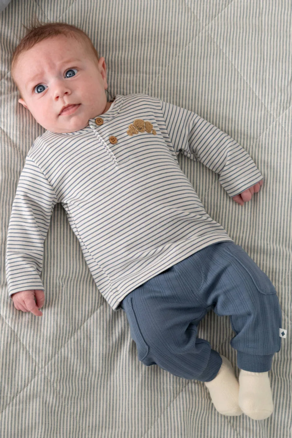 Feetje longsleeve Breakfast Buddy blauw/ecru, foto 7