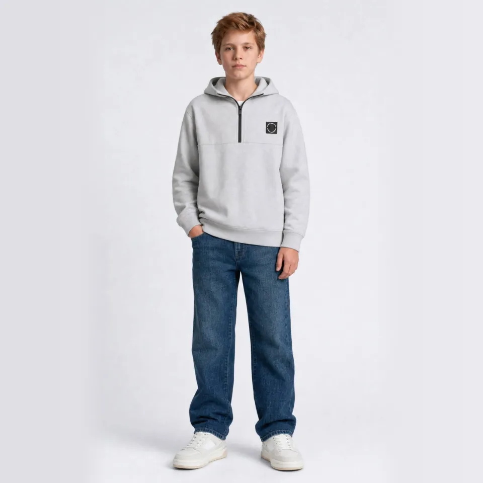 Petrol Industries loose fit jeans - donkerblauw Dark blue denim