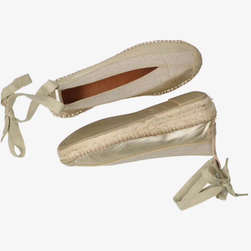 Shabbies Amsterdam Palma espadrille lichtgoud, foto 3