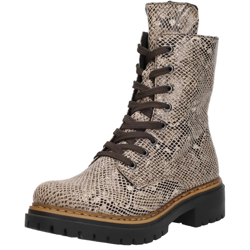 Rieker veterboots beige, foto 4