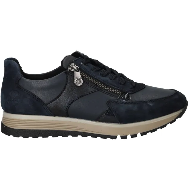 Rieker lage sneakers navy Blauw