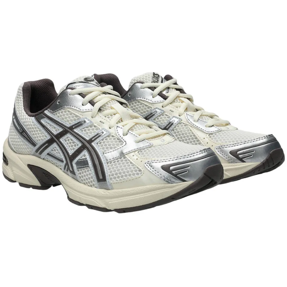 Asics Gel-1130 sneakers ecru/zilver/bruin, foto 5