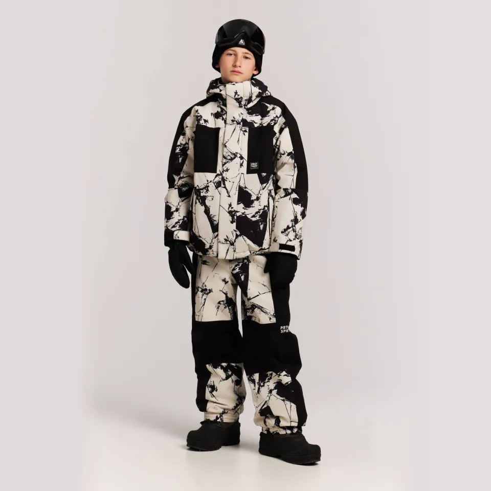 Protest PRTDamian JR ski-jas - wit/zwart, foto 6