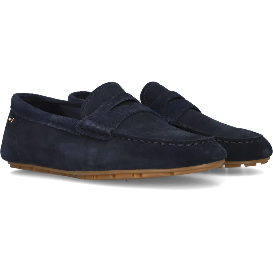 Tommy Hilfiger Loafers Soft Driver Loafer Blauw, foto 3