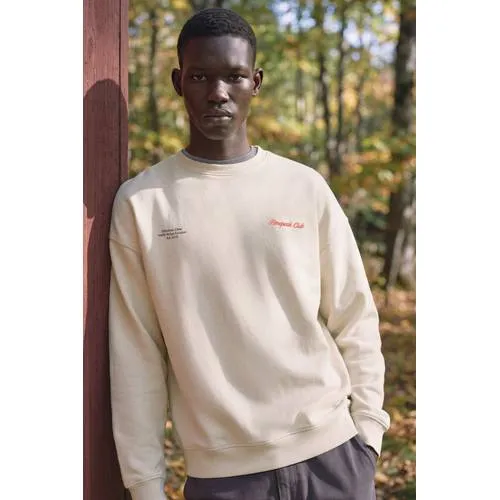 Mango TEEN sweater met backprint - beige, foto 3