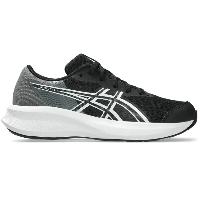 Asics Patriot 14 hardloopschoenen zwart/wit