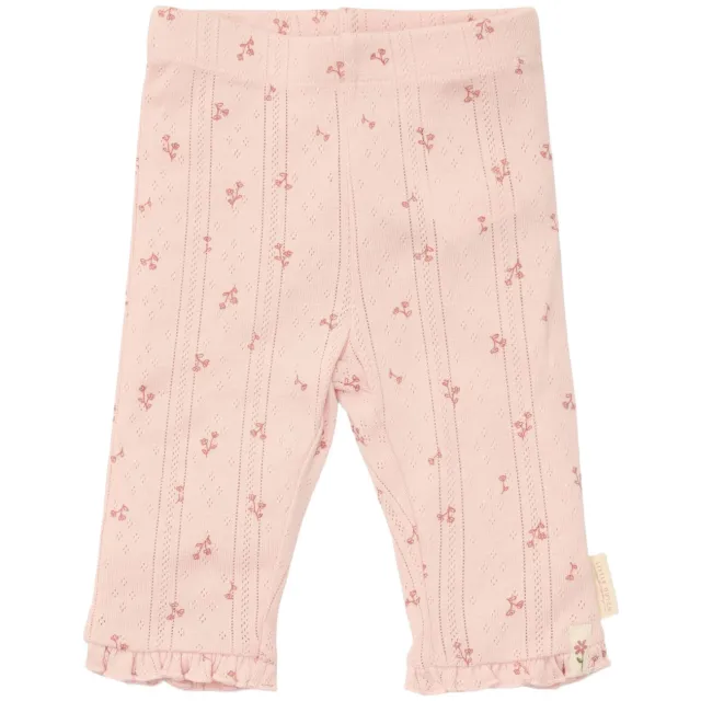 Little Dutch straight legging roze met bloemen, foto 2