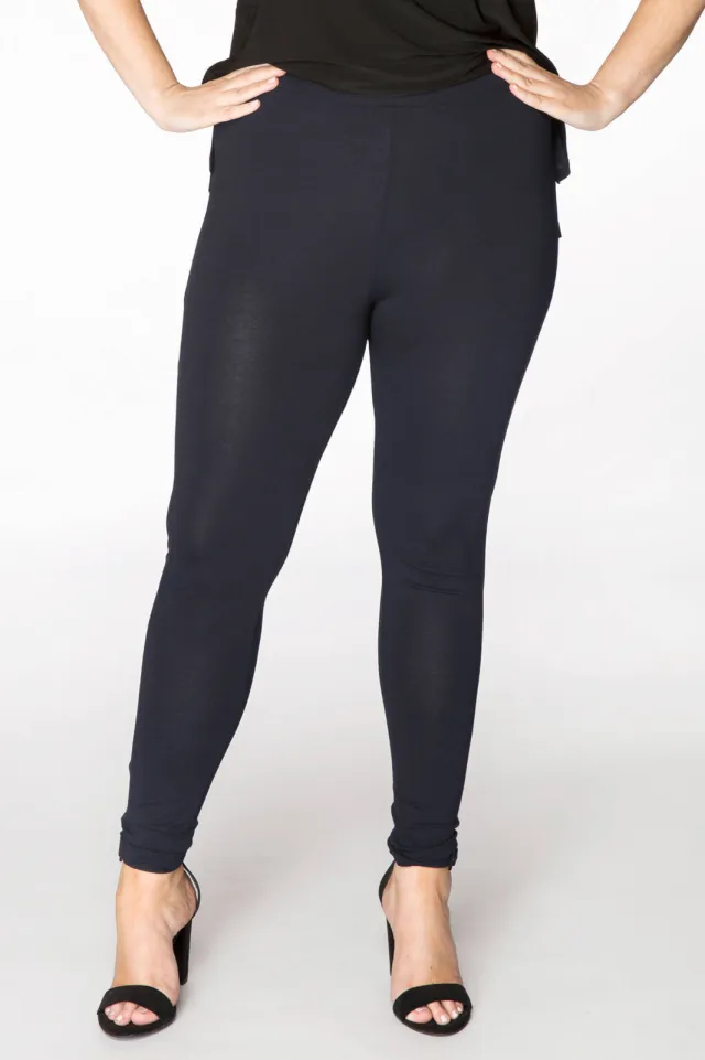 Yoek legging donkerblauw