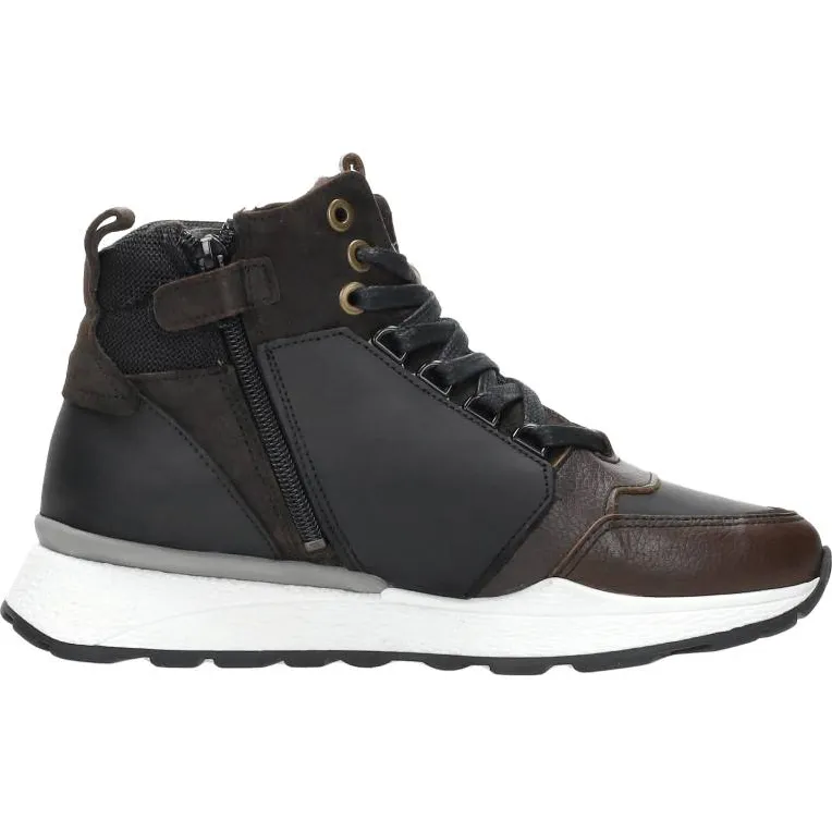 Sub55 Veterschoenen Hoog Donkerbruin