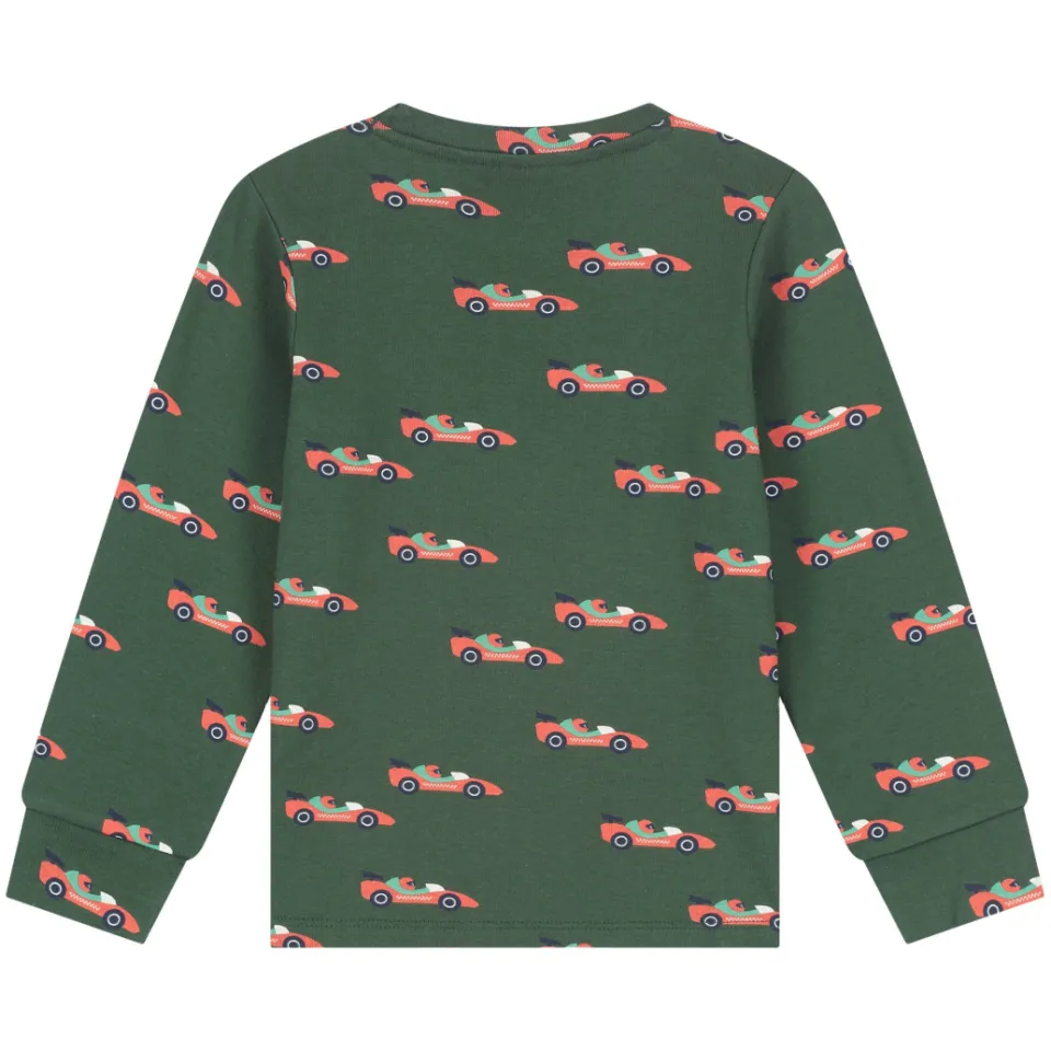 Stains&Stories pyjama met print groen, foto 5