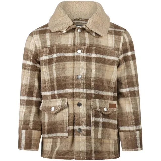 Koko Noko geruite shacket beige, foto 2