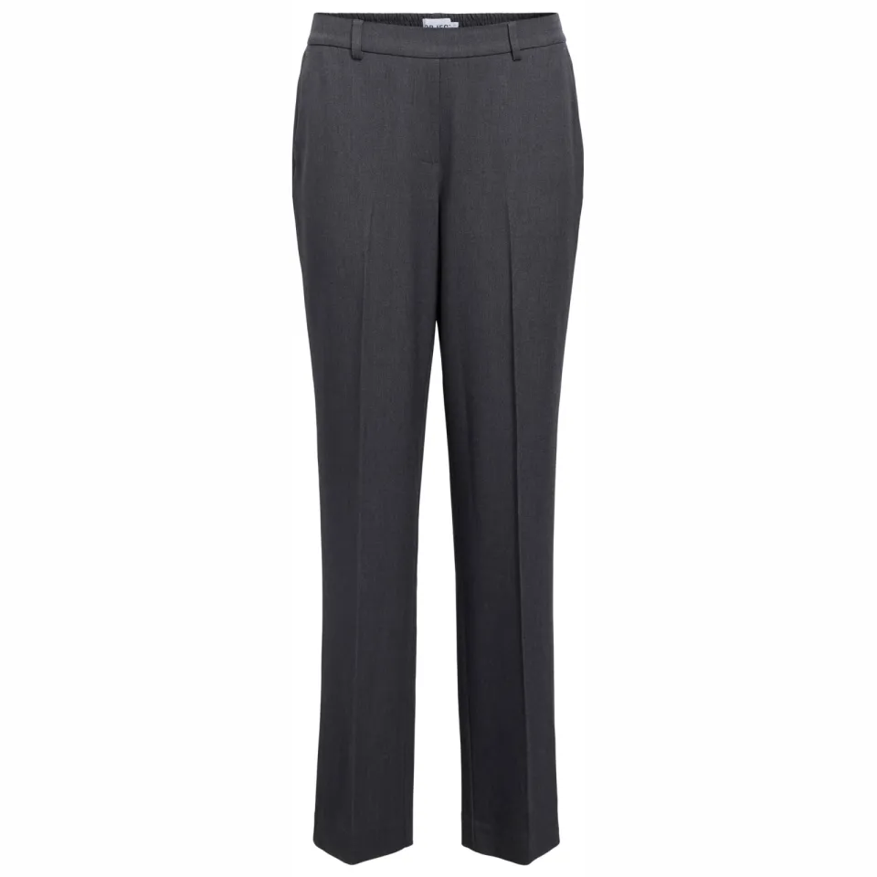 Object straight regular waist broek grijs, foto 2