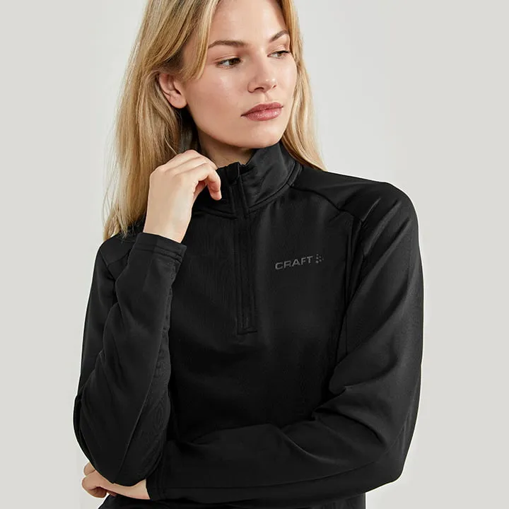 Craft Damesshirt met lange mouwen CORE Gain midlayer zwart, foto 3