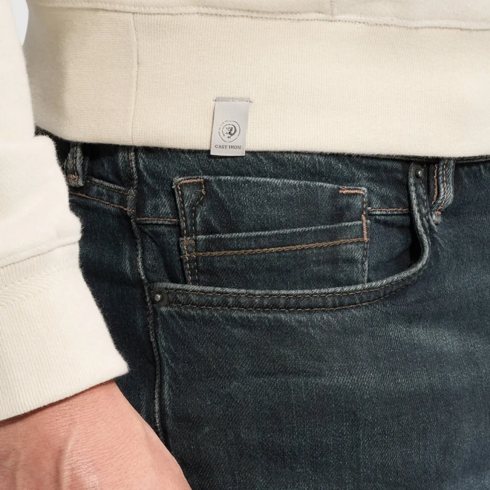Cast Iron VALVER regular fit jeans - groenblauw, foto 6