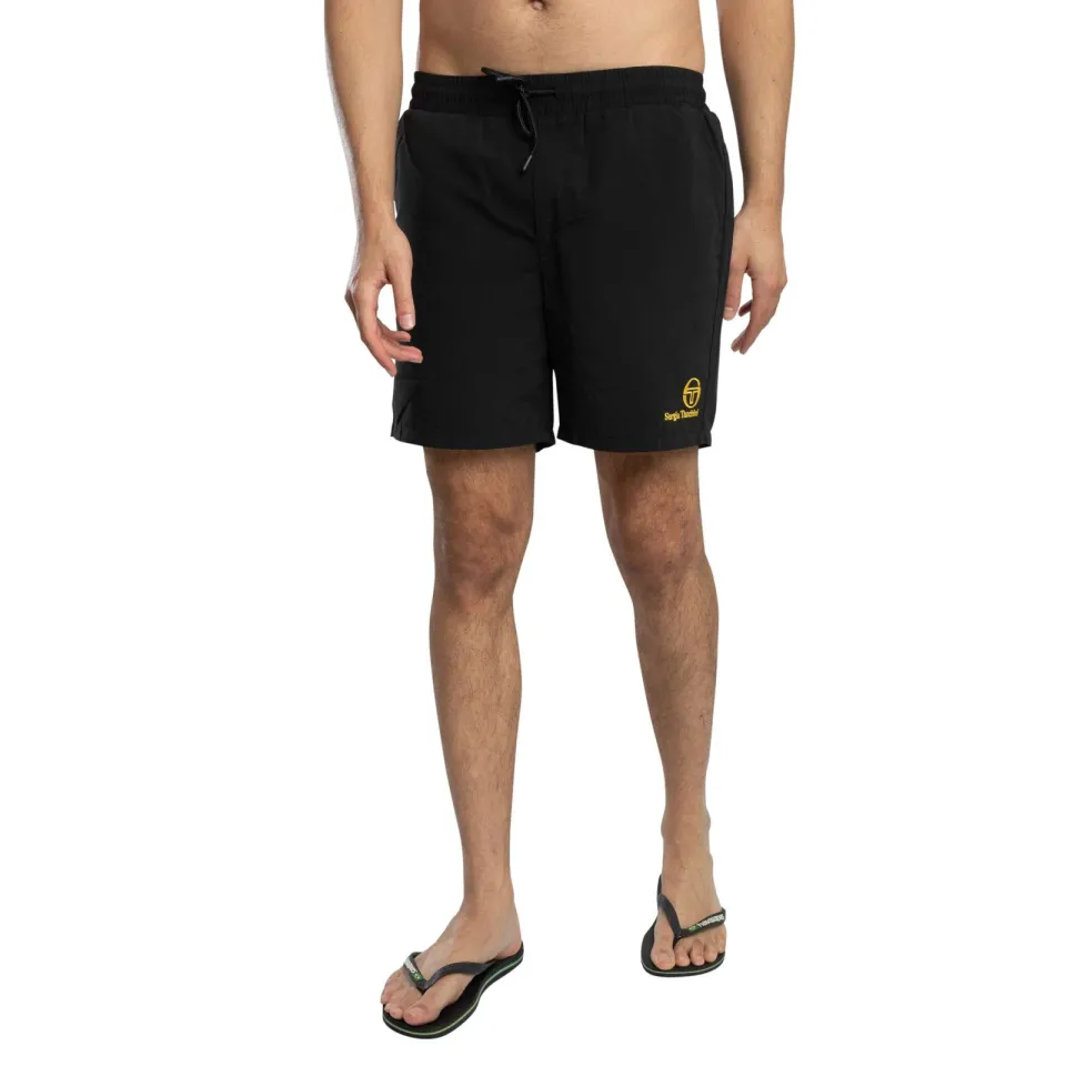 Zwembroek Sergio Tacchini Cordosa zwemshort zwart, foto 2