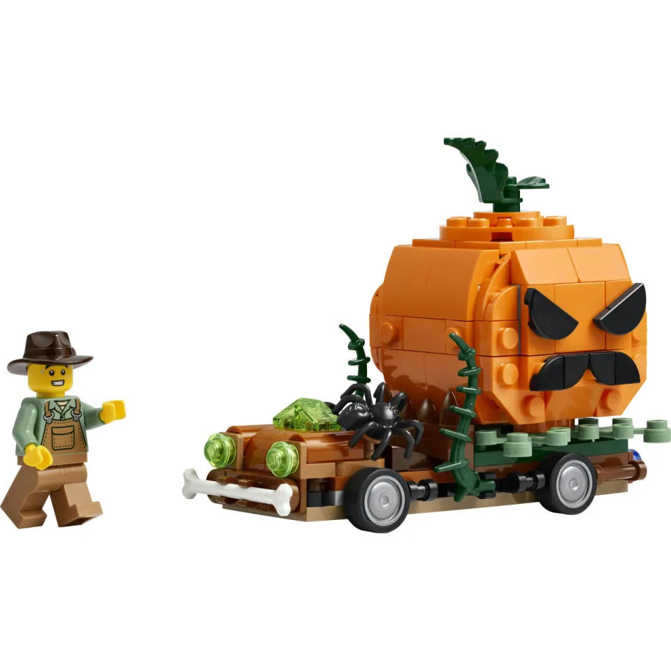 Lego Seasons and Occasions Griezelpompoentruck Halloween Bouwpakket 40822, foto 6