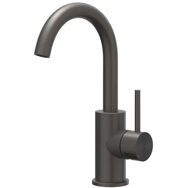 IVY Concord wastafelkraan geborsteld carbon black PVD