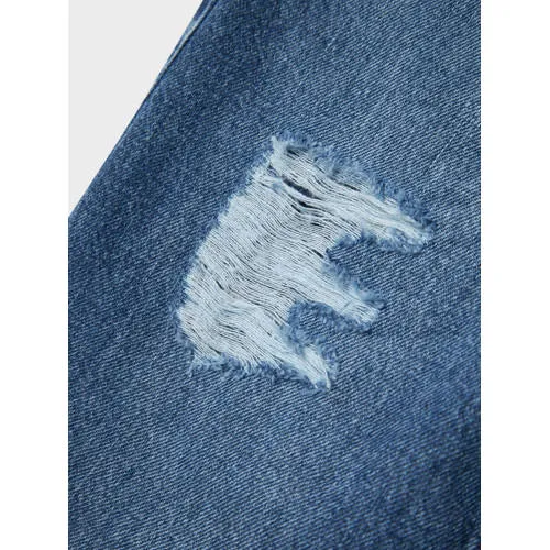 NAME IT KIDS wide leg jeans NKFROSE dark blue denim, foto 7