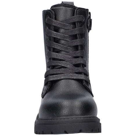Nelson Kids enkelboots met profielzool - zwart, foto 3