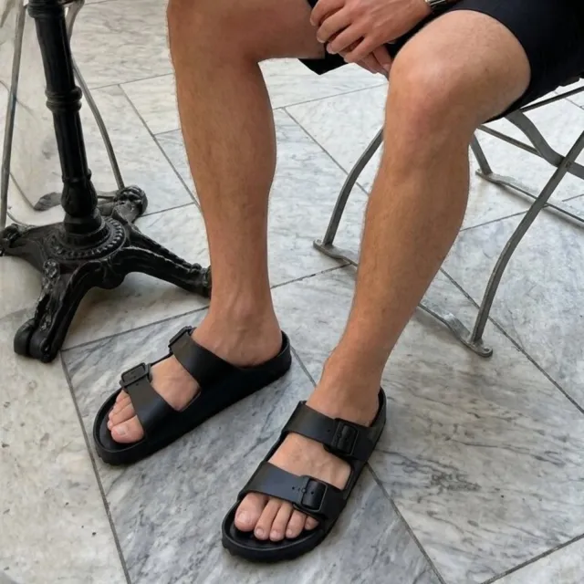 Birkenstock Arizona EVA slippers zwart, foto 6