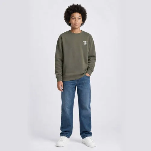 Petrol Industries sweater met backprint - groen, foto 3