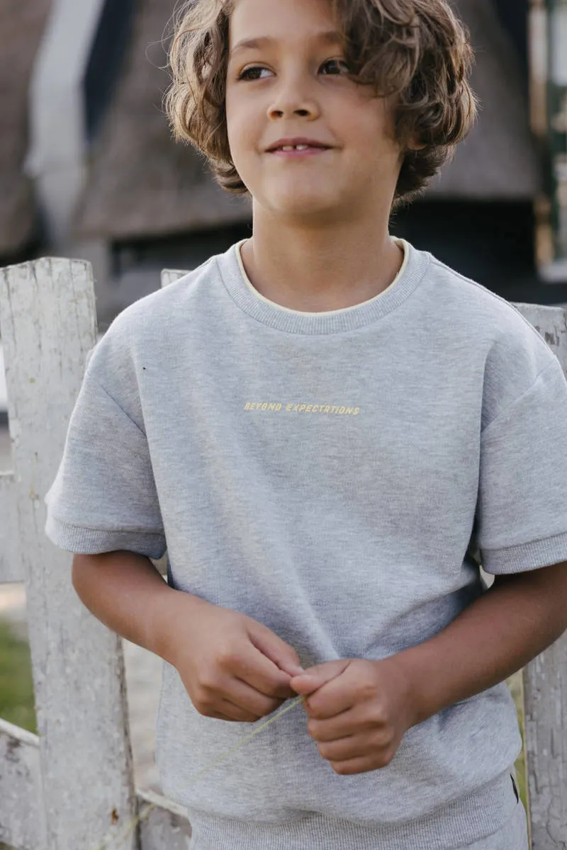 LEVV Little T-shirt lichtgrijs