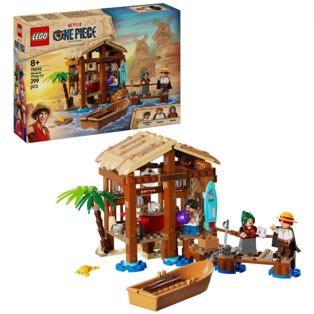 Lego One Piece Hut in Windmolendorp 75636