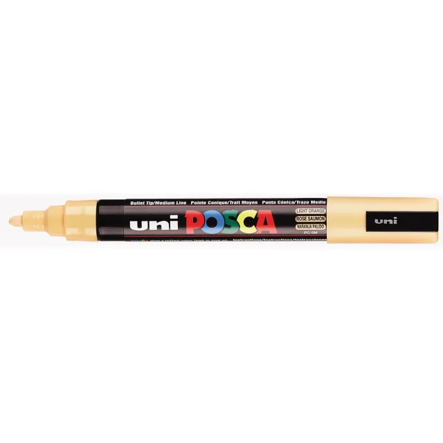 Posca marker met conische punt schrijfdikte medium zalmroze