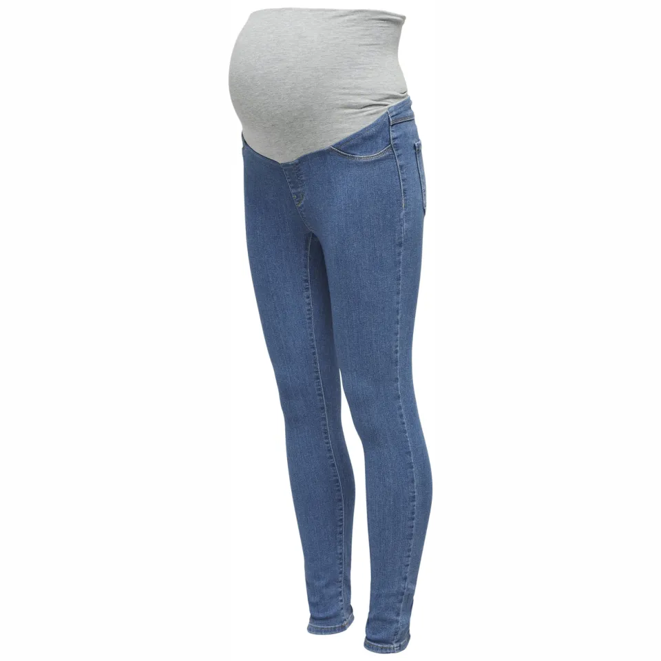 Only MATERNITY skinny zwangerschapsjeans OLMRAIN stonewashed, foto 2