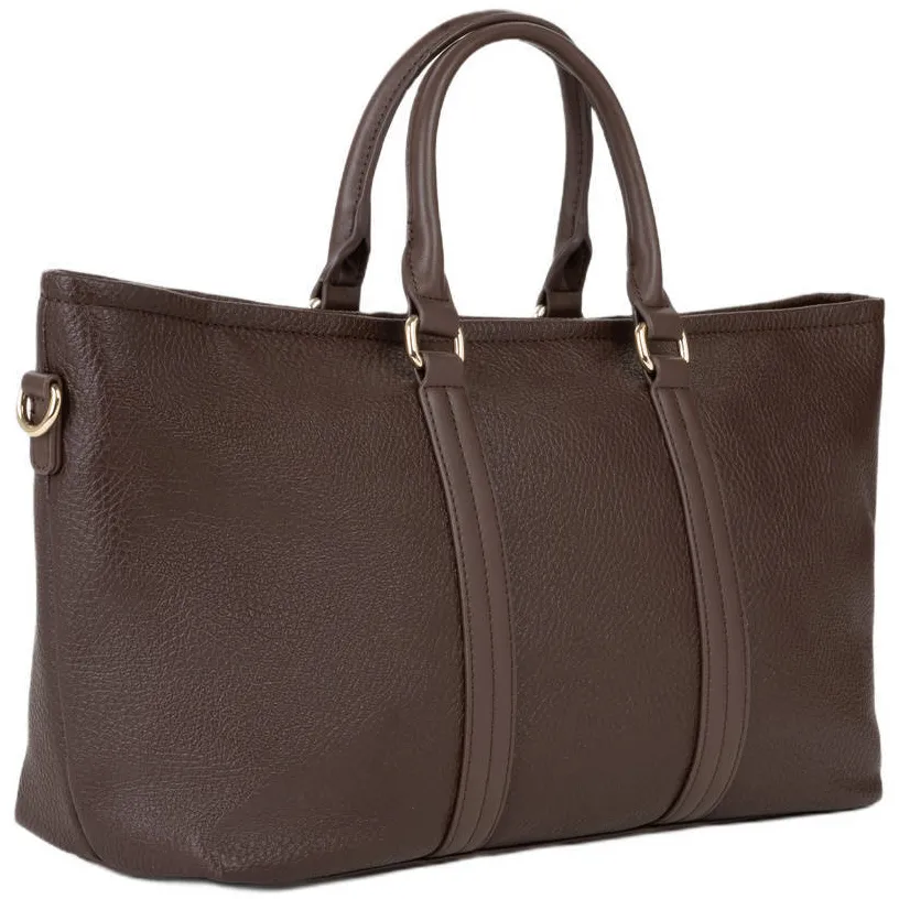 Valentino Bags Maury shopper met afneembare schouderband donkerbruin, foto 5