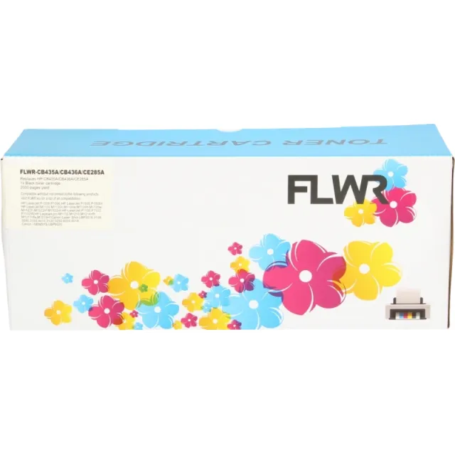 FLWR HP 85A zwart (Huismerk (compatible))