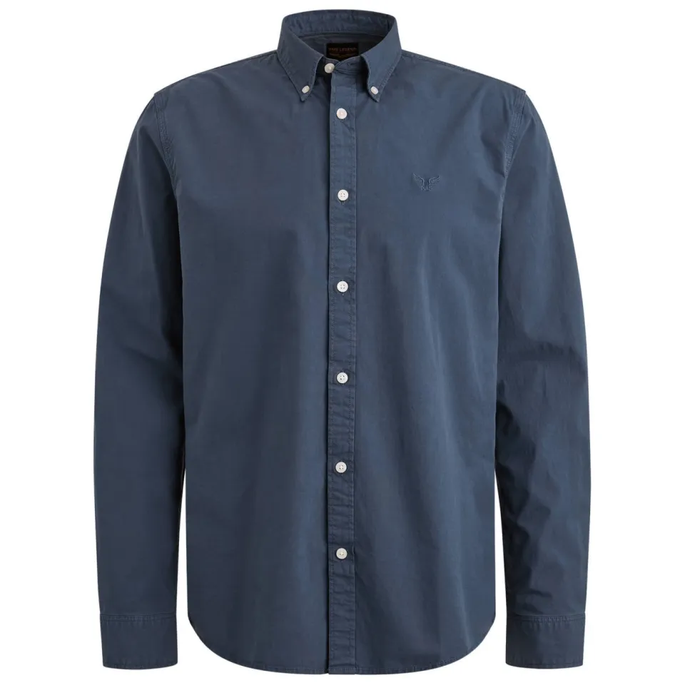 PME Legend regular casual overhemd donkerblauw, foto 2